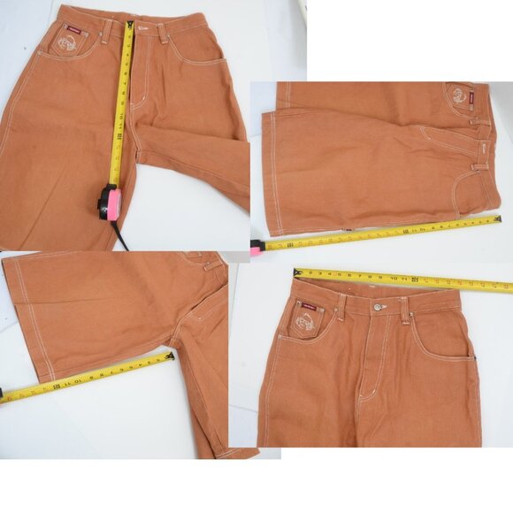 Rare! VTG 90s BLUEBOY Jean Shorts W34 L26 Skating Hip Hop Cartoon Graphic - Picture 13 of 14